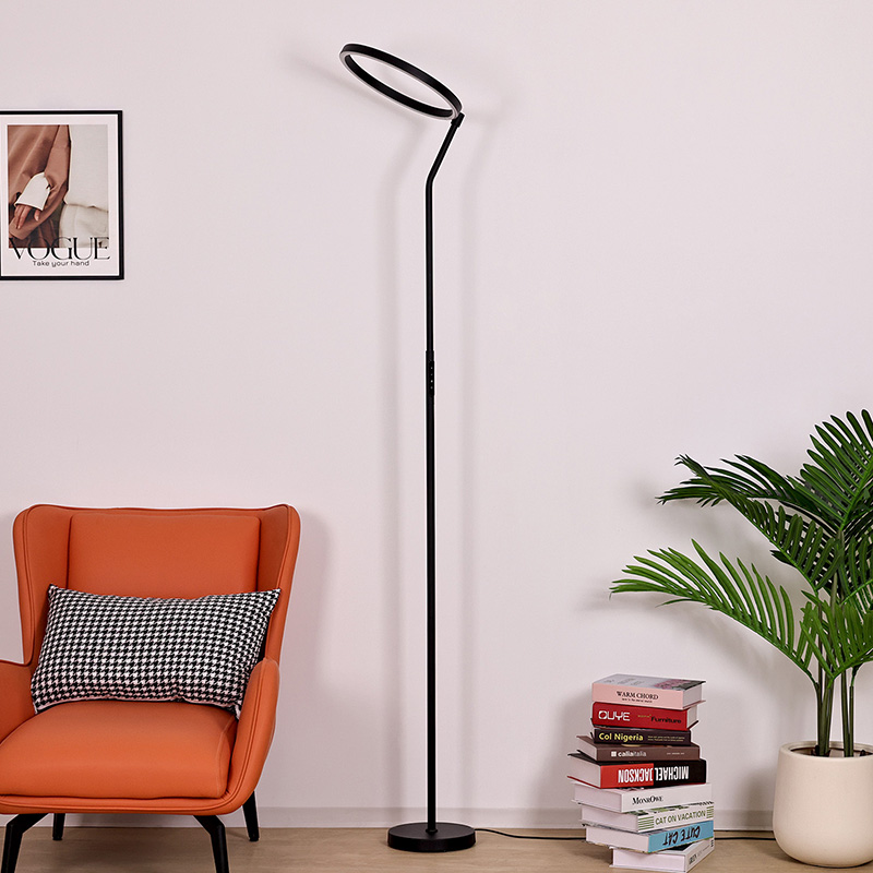 Como simplesmente a luminária de chão LED pode transformar a iluminação da sua casa?