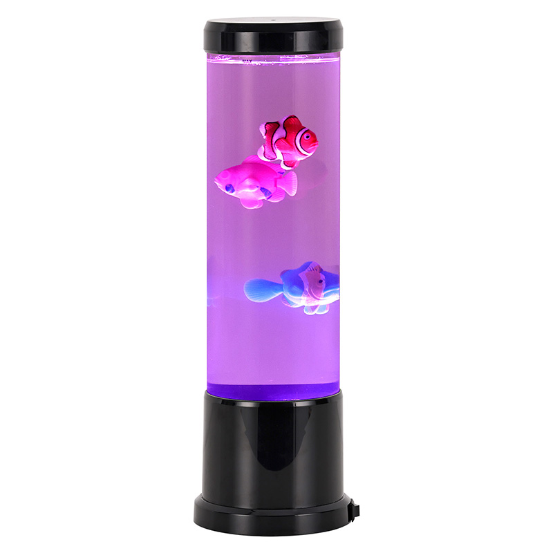 Lâmpada decorativa LED simulada para tanque de peixes