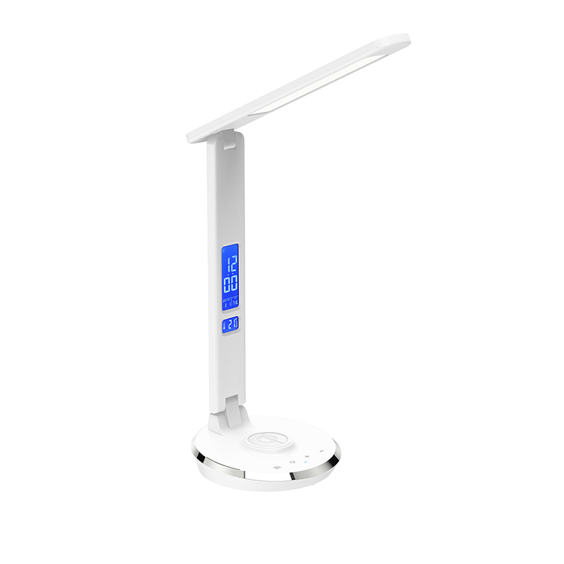 Qi lâmpada de mesa led com carregador sem fio
