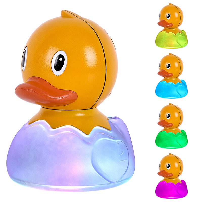 Lâmpada RGB Duck com líquido turvo